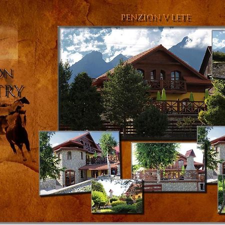 Penzion Country Stará Lesná Kültér fotó