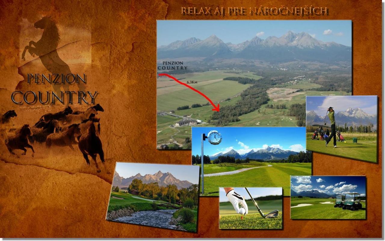 Penzion Country Stará Lesná Kültér fotó
